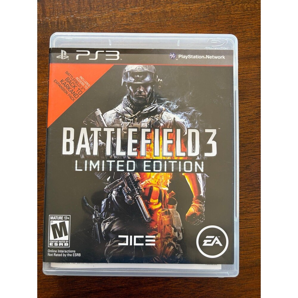 Battlefield 3 Limited edition PS3 Game